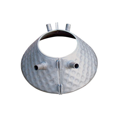 Clamp cấu trúc nhỏ gọn trên bộ trao đổi nhiệt áp suất 50 bar hiệu quả Jacketed tàu trao đổi nhiệt