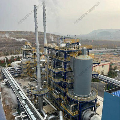 Nhà máy lọc bùn lò quay bán Phục hồi năng lượng nhiệt Tái hấp thụ cacbon hoạt động