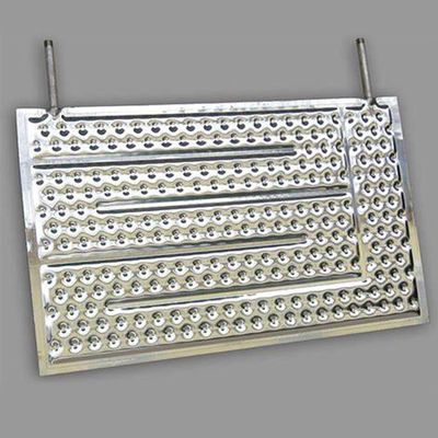 Dòng chất lỏng Dimple Plate Kháng áp suất Vật liệu thép không gỉ