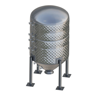 Thiết kế mô-đun trao đổi nhiệt áo khoác SUS304 vật liệu chống ăn mòn kháng thấp