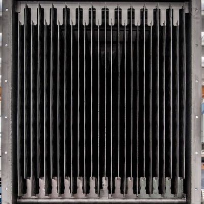 Nhiệt độ cao Bulk Solid Plate Bộ trao đổi nhiệt kích thước hạt rộng Khả năng thích nghi chống chặn