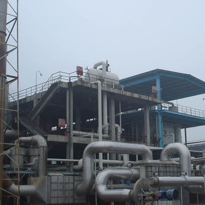 Cyclone Corrugated Plate Corner Tube Boiler Hai giai đoạn sấy hơi 50 t/h
